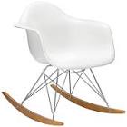 design schommelstoel wit