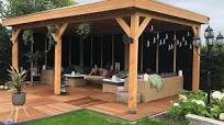 overkapping terras hout