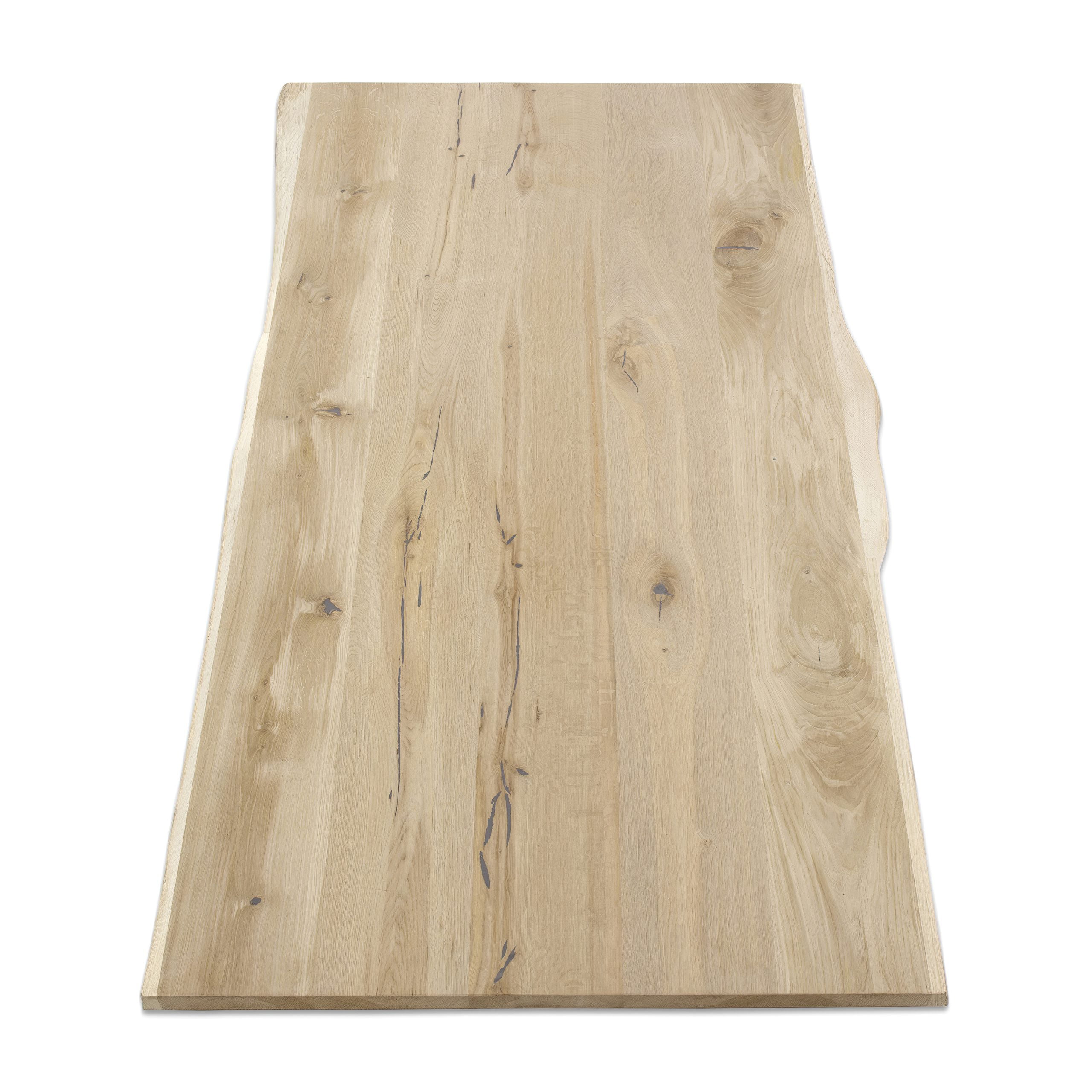 massief houten boomstam tafel