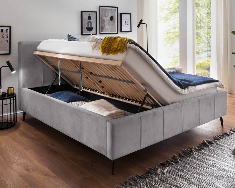 bed met opbergruimte 180x200