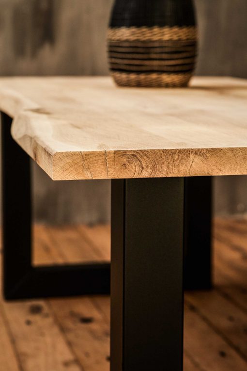 tafel van een boomstam